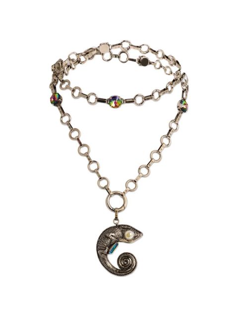 ETRO arnica chameleon crystal necklace - Silver - zdjęcie produktu nr 1