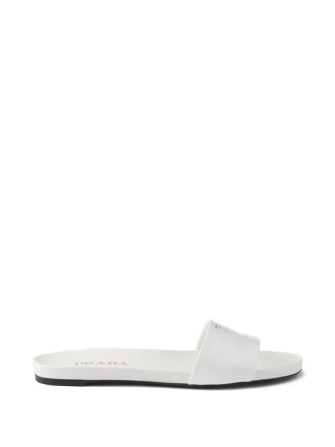 Prada leather slides - White - zdjęcie produktu nr 1