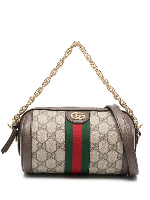 Gucci mini Ophidia shoulder bag - Brown - zdjęcie produktu nr 1