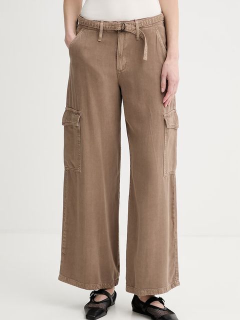 Levi's spodnie damskie z lyocellem BAGGY DAD CARGO - zdjęcie produktu nr 1