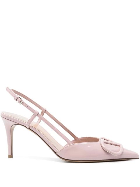 Valentino Garavani 80mm VLogo Signature pumps - Pink - zdjęcie produktu nr 1