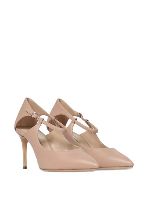 Casadei Samurai Julia heeled strap pumps - Neutrals - zdjęcie produktu nr 2