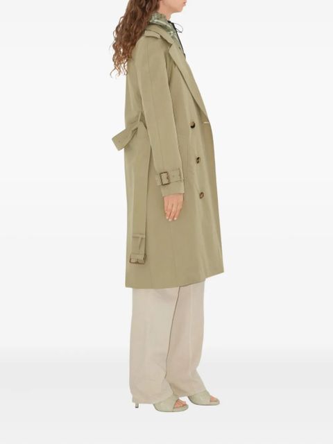 Burberry long-length trench coat - Neutrals
