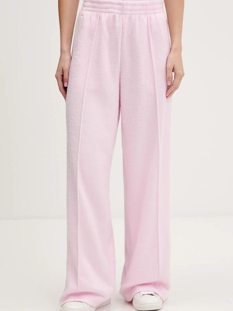 adidas Originals spodnie dresowe damskie kolor różowy z aplikacją KS7807 - zdjęcie produktu nr 1