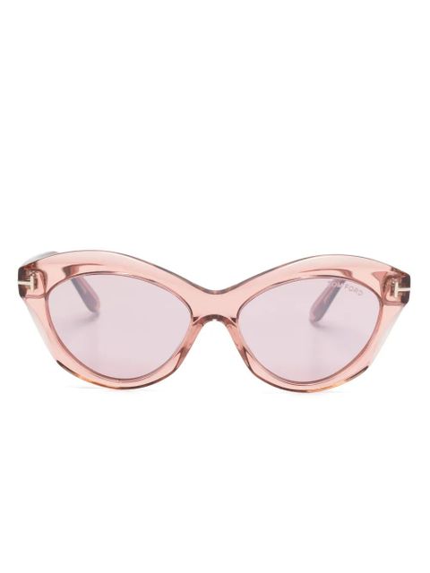 TOM FORD Eyewear Toni sunglasses - Pink - zdjęcie produktu nr 1