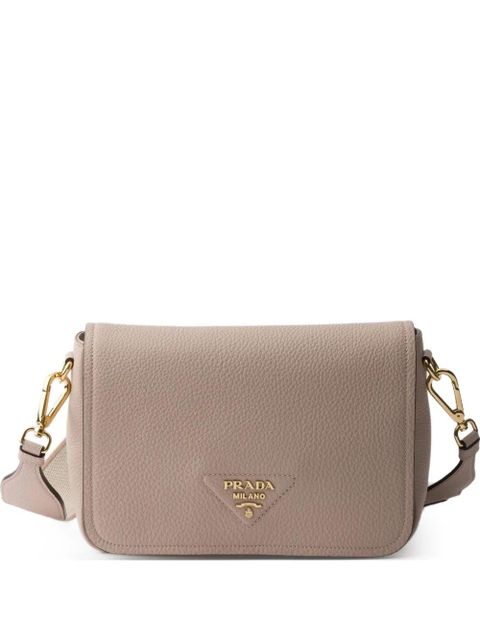 Prada leather shoulder bag - Neutrals - zdjęcie produktu nr 1