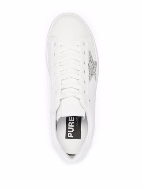 Golden Goose Purestar leather sneakers - White