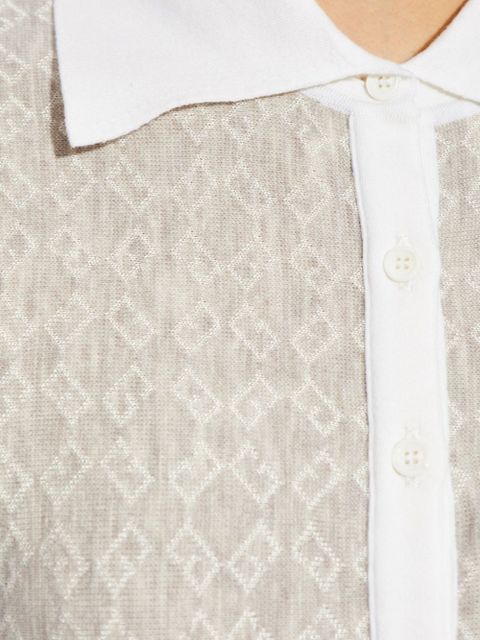 Givenchy monogram wool-blend dress - Neutrals