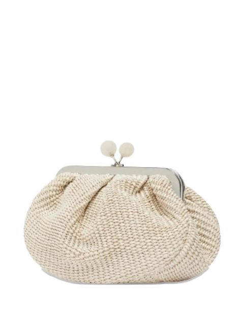 Weekend Max Mara medium Pasticcino clutch bag - White - zdjęcie produktu nr 1