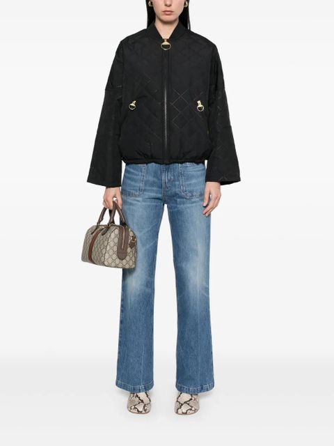 Barbour Emlyn bomber jacket - Black - zdjęcie produktu nr 2