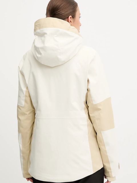 The North Face kurtka narciarska Lenado kolor beżowy NF0A8DDSTOB1