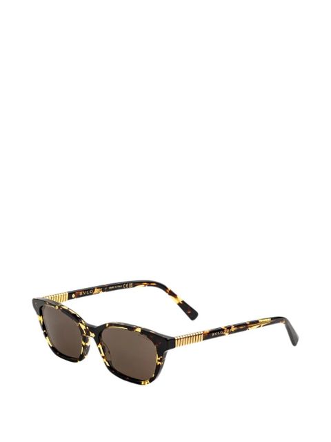 Bvlgari square-frame sunglasses - Brown - zdjęcie produktu nr 2