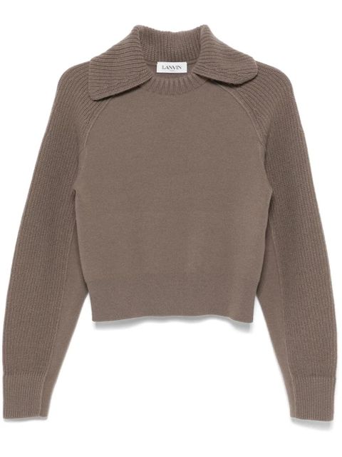 Lanvin fine-knit sweater - Brown - zdjęcie produktu nr 1