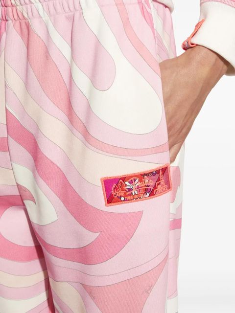 PUCCI fleece track pants - Pink