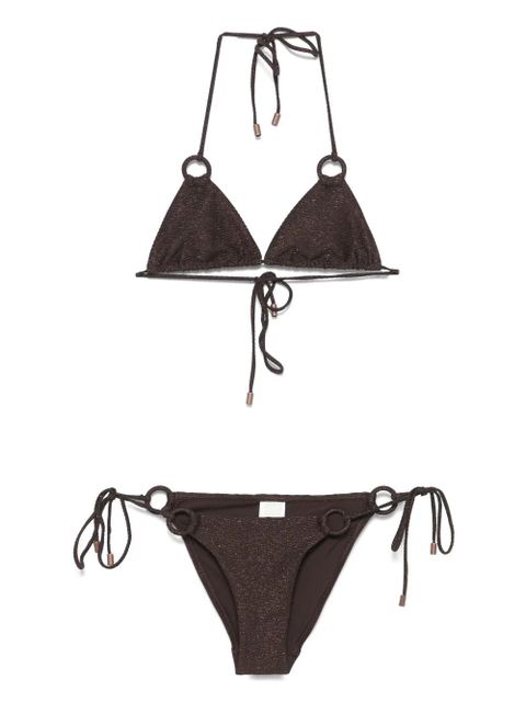 ZIMMERMANN Coco Texture Ring bikini - Brown - zdjęcie produktu nr 1