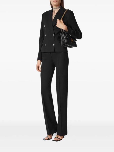 Versace high-waist straight-leg trousers - Black - zdjęcie produktu nr 2