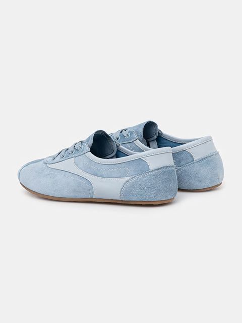 Answear.LAB sneakersy zamszowe POWDER BLUE