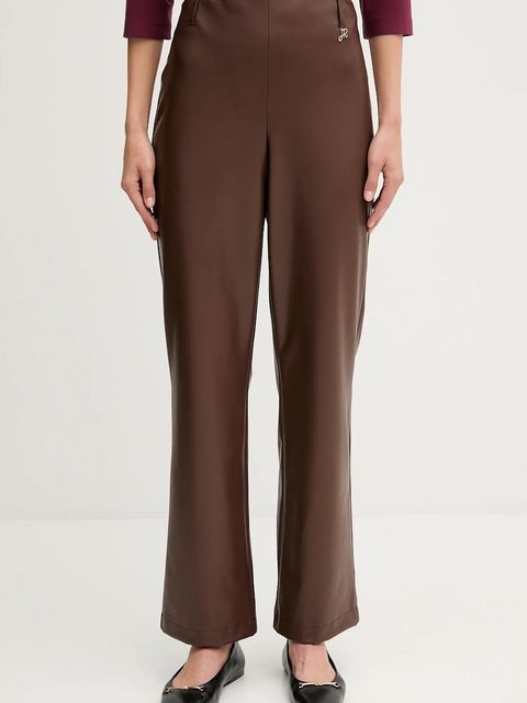 Joseph Ribkoff spodnie damskie kolor brązowy proste high waist 253060 - zdjęcie produktu nr 1