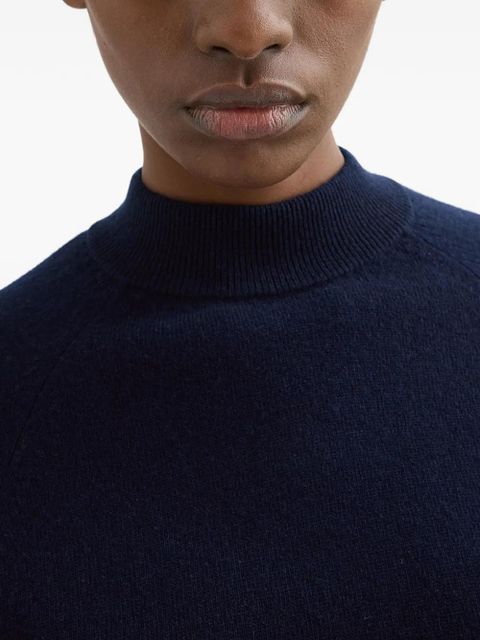 Jil Sander cropped sweater - Blue