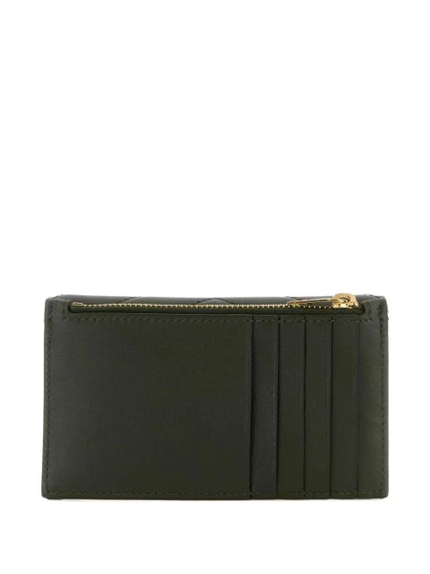 Saint Laurent quilted card holder - Green - zdjęcie produktu nr 2