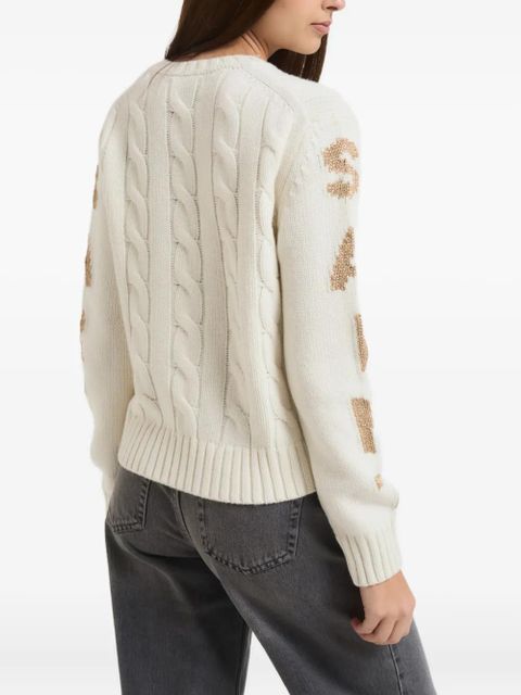 MC2 Saint Barth cable-knit sweater - Neutrals