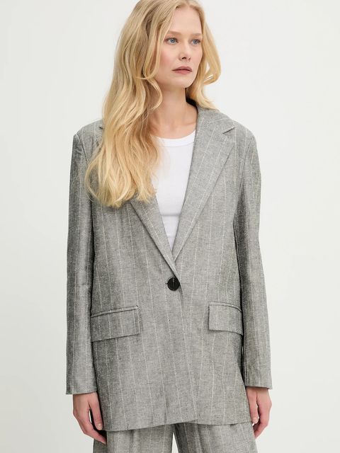 Answear.LAB marynarka z domieszką lnu - zdjęcie produktu nr 1