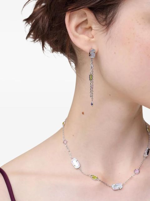 Marc Jacobs The J Marc Luxe Gem Linear earrings - Silver - zdjęcie produktu nr 2