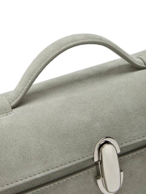 Savette Symmetry suede tote bag - Grey - zdjęcie produktu nr 2