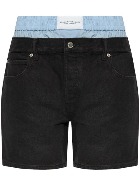 Alexander Wang cotton shorts - Black - zdjęcie produktu nr 1