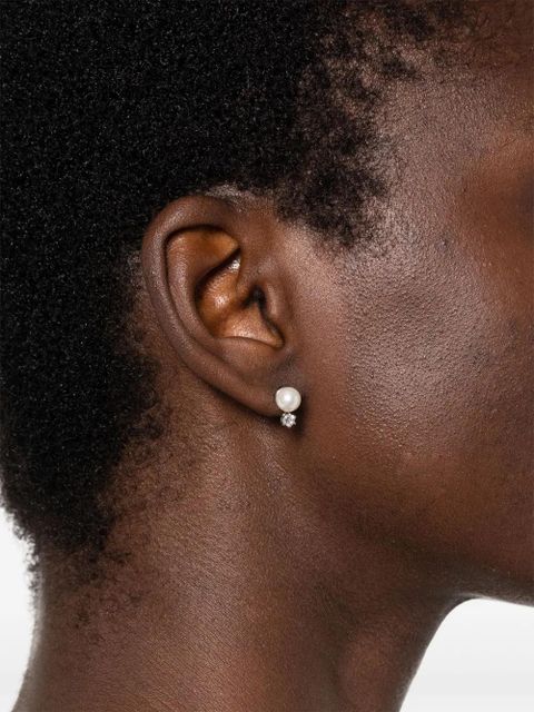 Swarovski Matrix stud earrings - Silver - zdjęcie produktu nr 2