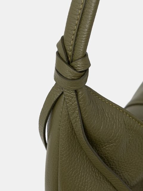 Answear.LAB torebka skórzana kolor zielony