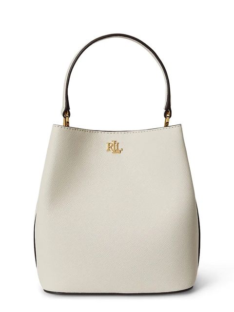 Lauren Ralph Lauren torebka worek damska skórzana - zdjęcie produktu nr 2