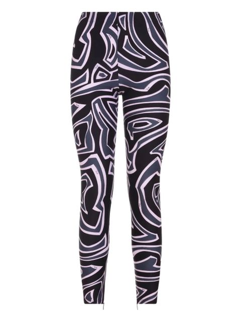 PUCCI abstract-print leggings - Black - zdjęcie produktu nr 1