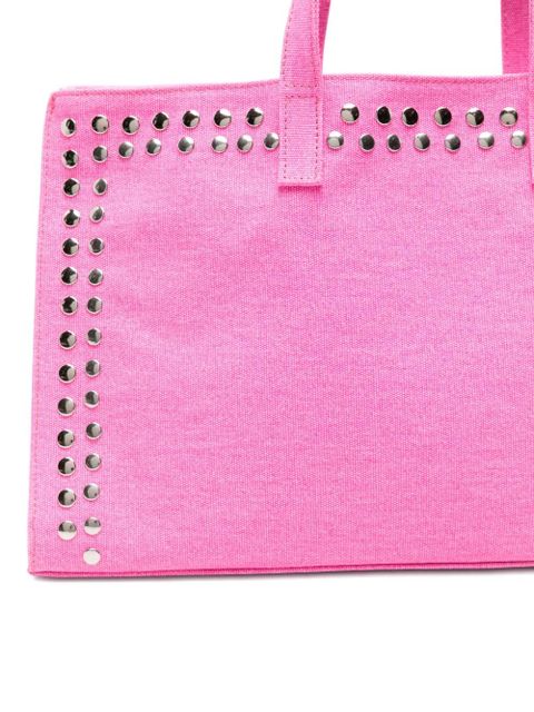 Gimaguas medium stud-embellished tote bag - Pink