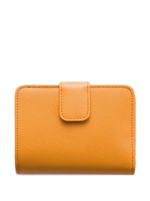 Prada small textured wallet - Orange - zdjęcie produktu nr 1
