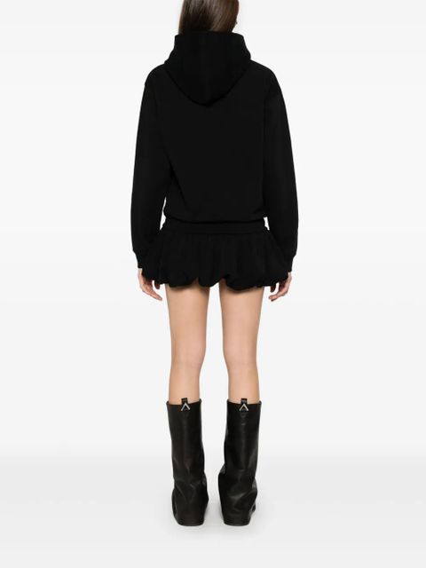 Coperni Basque logo mini dress - Black