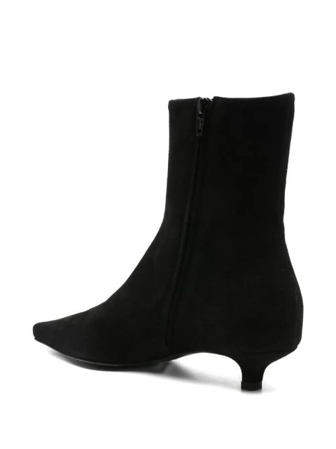 TOTEME pointed-toe ankle boots - Black