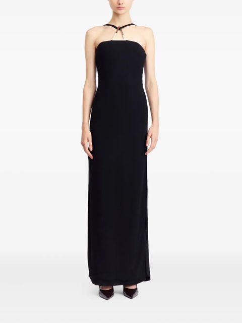 16Arlington Ilian crêpe gown - Black