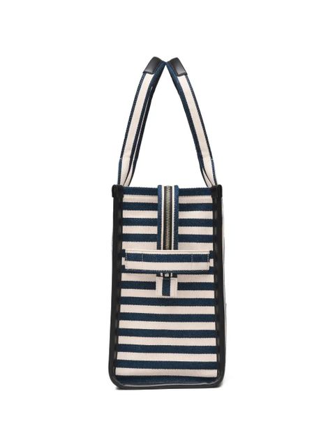 Marc Jacobs The Large Stripe Canvas tote bag - Blue