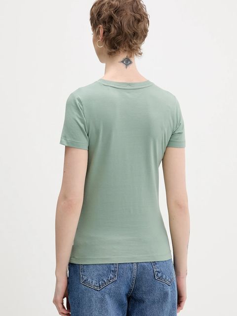 Guess Jeans t-shirt damski kolor turkusowy W4YI03 J1314 - zdjęcie produktu nr 2