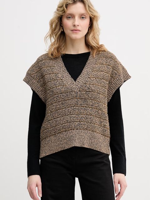 Sisley sweter damski z bawełną - zdjęcie produktu nr 2