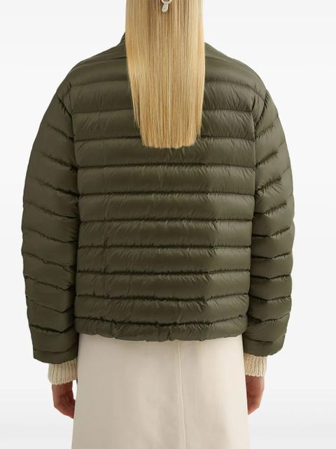 Jil Sander quilted puffer jacket - Green