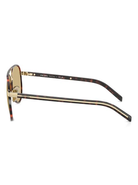 Prada Eyewear pilot-frame sunglasses - Brown