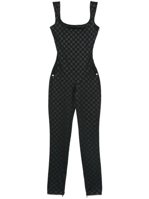 MISBHV monogram-print jumpsuit - Black - zdjęcie produktu nr 1