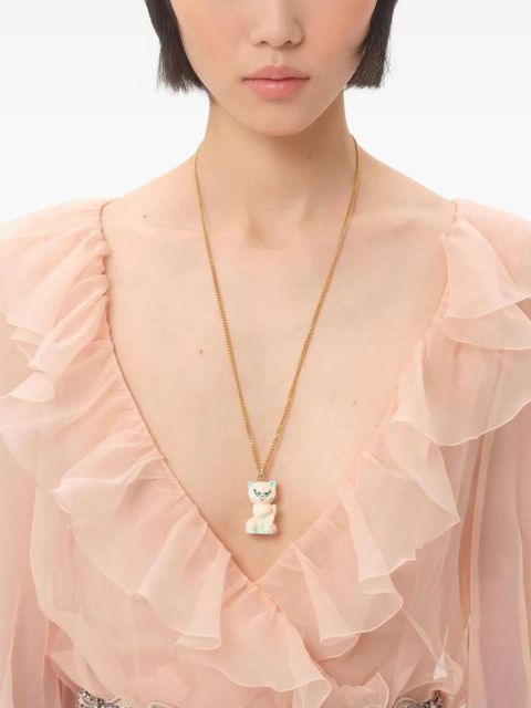 Valentino Garavani Le Chat de la Maison necklace - Gold - zdjęcie produktu nr 2