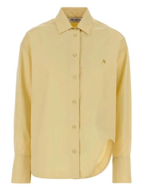 The Attico Diana poplin shirt - Yellow - zdjęcie produktu nr 1