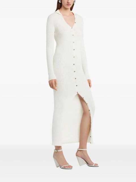 Courrèges ribbed dress - White - zdjęcie produktu nr 2