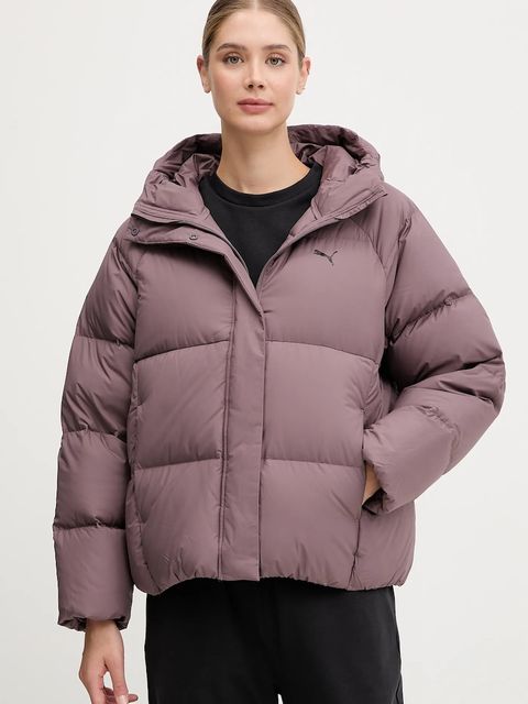 Puma kurtka puchowa kolor fioletowy zimowa 688392 - zdjęcie produktu nr 1