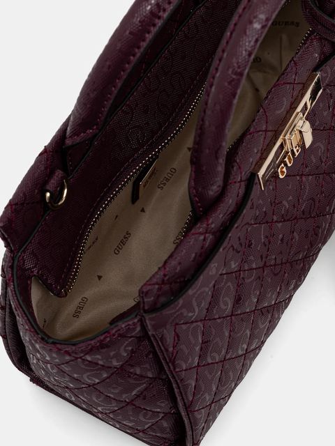 Guess torebka IDRA kolor bordowy HWGG81 57050