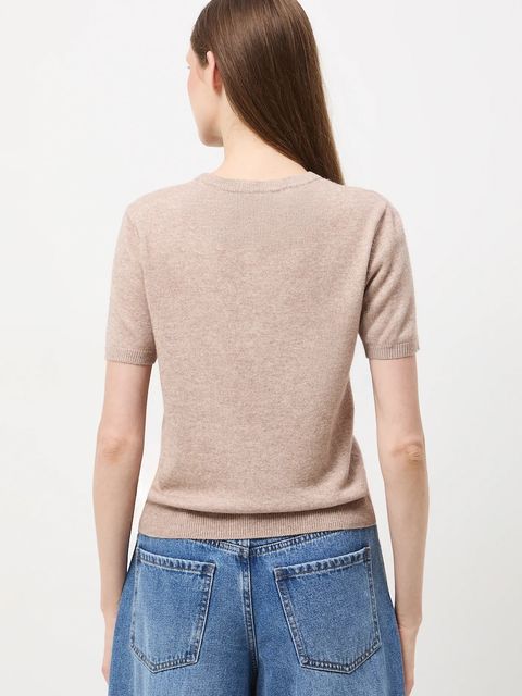 Medicine t-shirt damski kolor beżowy - zdjęcie produktu nr 2